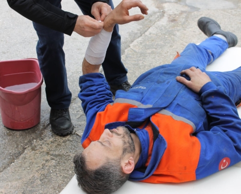 Rescue A Fallen Worker