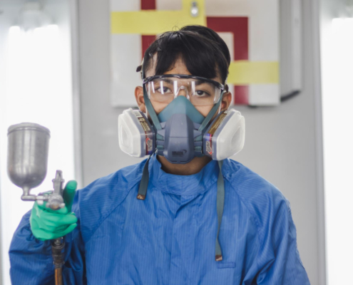 mask breathing apparatus